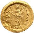 Anastasius I. Gold Solidus (4.36 g), 491-518 VF - 2