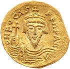 Phocas. Gold Solidus (4.31 g), 602-610 Choice VF