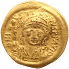 Justin II. Gold Solidus (4.36 g), 565-578 VF