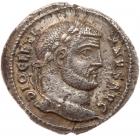 Diocletian. Silver Argenteus (2.85 g), AD 284-305 VF