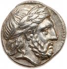 Macedonian Kingdom. Philip II. Silver Tetradrachm (14.35 g), 359-336 BC Nearly M