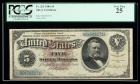 1886, $5 Silver Certificate. PCGS Very Fine 25