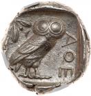 Attica, Athens. Silver Tetradrachm (17.22 g), ca. 454-404 BC - 2