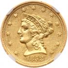 1852-O $2.50 Liberty NGC AU55