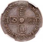 Great Britain. Sixpence, 1688 NGC VF25 - 2