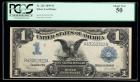 1899, $1 Silver Certificate. PCGS About New 50