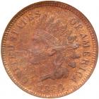 1868 Indian Head 1C NGC MS65 RB