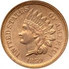 1859 Indian Head 1C NGC MS65