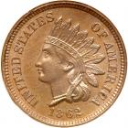 1862 Indian Head 1C NGC MS65