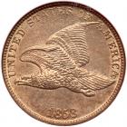 1858 Flying Eagle 1C. Lg Letters NGC MS64