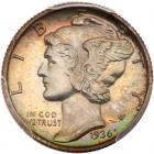 1936 Mercury 10C PCGS Proof 66