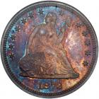 1873 Liberty Seated 25C. No Arrows NGC Proof 64