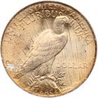 1922 Peace $1 PCGS MS64 - 2