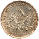 1864-S Liberty Seated 50C ANACS MS61 - 2