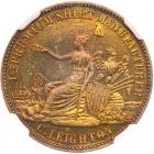 (1850's) New York Merchant Token. Miller-NY-422, C. Leighton NGC MS65