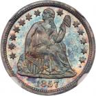 1857 Liberty Seated 10C NGC Proof 67