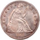 1864 Liberty Seated $1 PCGS MS65