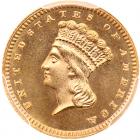 1878 $1 Gold Indian PCGS MS66