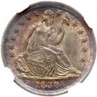 1838 Liberty Seated H10C NGC MS67