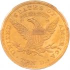 1863 Pattern Eagle. Gilt copper, reeded edge. Judd-350, Pollock-422, Rarity 6 - 2