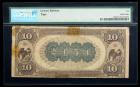 1882, $10 National Bank Note. The San Miguel NB, Las Vegas, Ter. of NM. Ch. #2454. PMG Very Good 10 Net - 2