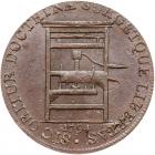 1794 Franklin Press Token Breen-1165 AU58