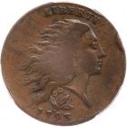 1793 S-6 R3 Wreath Cent, Vine & Bars Edge PCGS graded VF20