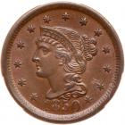 1850 N-14 R4 PCGS graded MS64 Brown