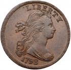 1798 S-145 R3 Style I Hair, Large 8 PCGS AU53