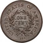 1793 S-11b R4 Wreath Cent, Lettered Edge PCGS MS62 BR - 2
