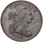 1798 NC-1 R7- Style I Hair, Small 8 PCGS Genuine, AU Details, Tooled