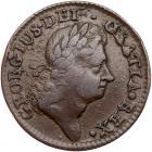 1723 Wood's Hibernia Halfpenny Martin 4.40-Gb.8 Rarity-5 VF20