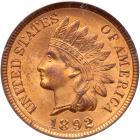 1892 Indian Head 1C NGC MS65 RD