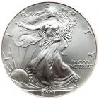 2001 Silver American Eagle. WTC Ground Zero Recovery