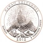 2012 Hawaii Volcanoes National Parks 5 oz America the Beautiful Silver Quarter P