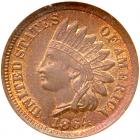 1864 Indian Head 1C. Bronze NGC MS65 RB