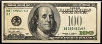 Four $100 High Grade missing Green Seals