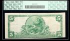 1902, $5 National Bank Note. The First NB, Toms River, NJ. Ch. #2509. PCGS Very Fine 20PPQ - 2