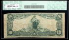 1902, $10 National Bank Note. The First NB, Sykesville, PA. Ch. #7488. PCGS Fine 12 - 2