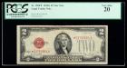 1928-G, $2 Legal Tender Note. Star Note. PCGS Very Fine 20