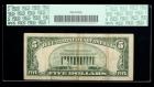 1928-F, $5 Legal Tender Note. Wide I Star Note. PCGS Very Fine 20 - 2