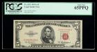 1953-A, $5 Legal Tender Note. PCGS Gem New 65PPQ