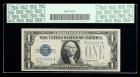 1928-A, $1 Silver Certificate. Minor Cutting Error. PCGS Very Fine 35