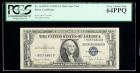 1935-D, $1 Silver Certificate. Wide Variety Star Note. PCGS Very Choice New 64PPQ