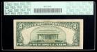 1934-D, $5 Silver Certificate. Wide I Star Note. PCGS Very Fine 25 - 2