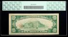 1929, $10 National Bank Note. The Jewell County NB, Burr Oak, KS. Ch. #7302. PCGS Very Fine 25PPQ - 2