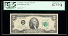 1976, $2 Federal Reserve Note. Star Note. PCGS Superb Gem New 67PPQ