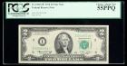 1976, $2 Federal Reserve Note. Star Note. PCGS Choice About New 55PPQ