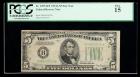 1934-A, $5 Federal Reserve Note. Star Note. PCGS Fine 15