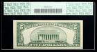 1950-D, $5 Federal Reserve Note. Star Note. PCGS Extremely Fine 40 - 2